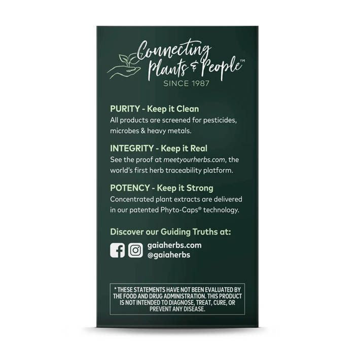 Gaia Herbs Thyroid Support - 60 Capsules