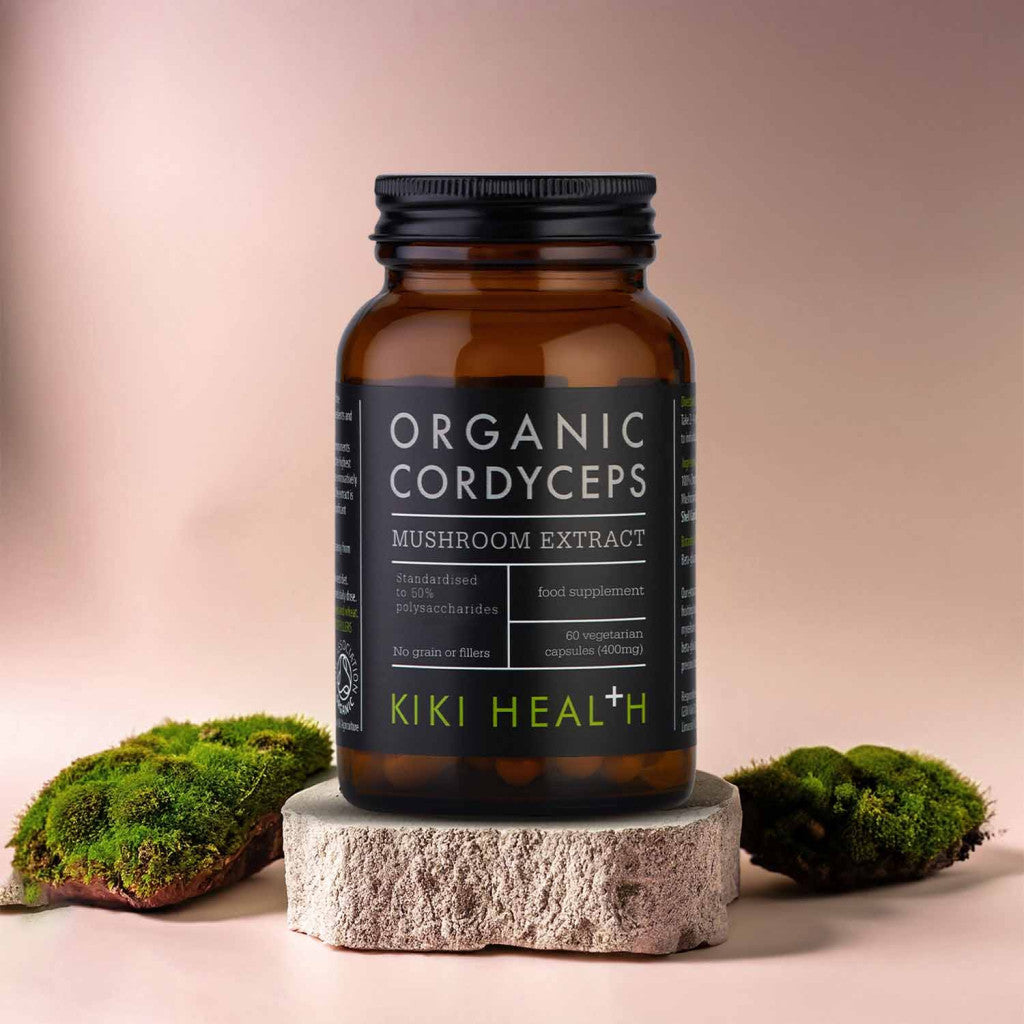KIKI Health Organic Cordyceps - 60 Capsules
