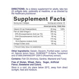 Nordic Sunshine Omega 3-6-9 688mg + Vitamin D3 25mcg, Hormone Support, Lemon Flavor - 100 Softgels