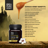 Pure 100% New Zealand Manuka Honey UMF20+ MGO826+ 250g
