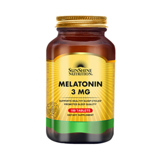 Sunshine Nutrition Melatonin 3mg 100 Tabs