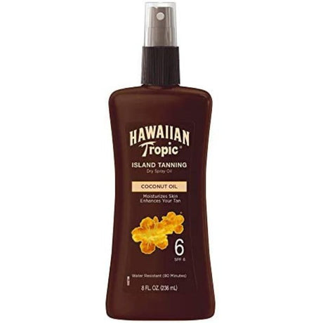 Hawaiian Tropic Island Tanning spf6 Coconut Oil Spray 236 ml Hawaiian