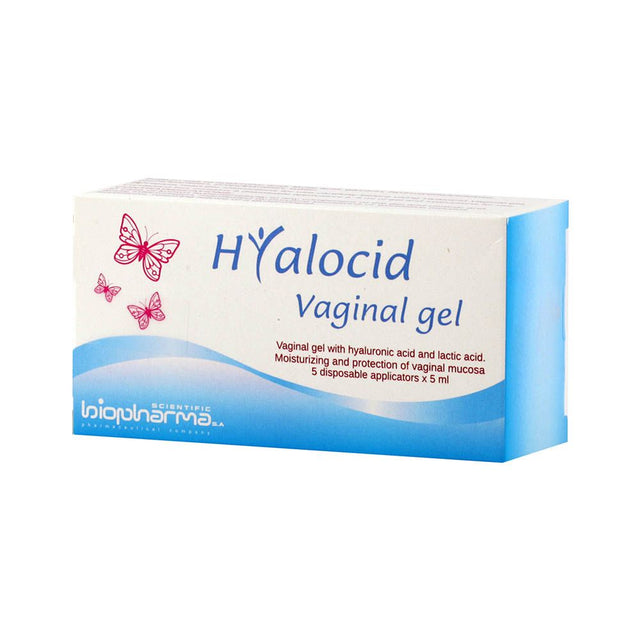 Hyalocid Vaginal Gel 5ml – Pack of 5 Tubes Hyalocid