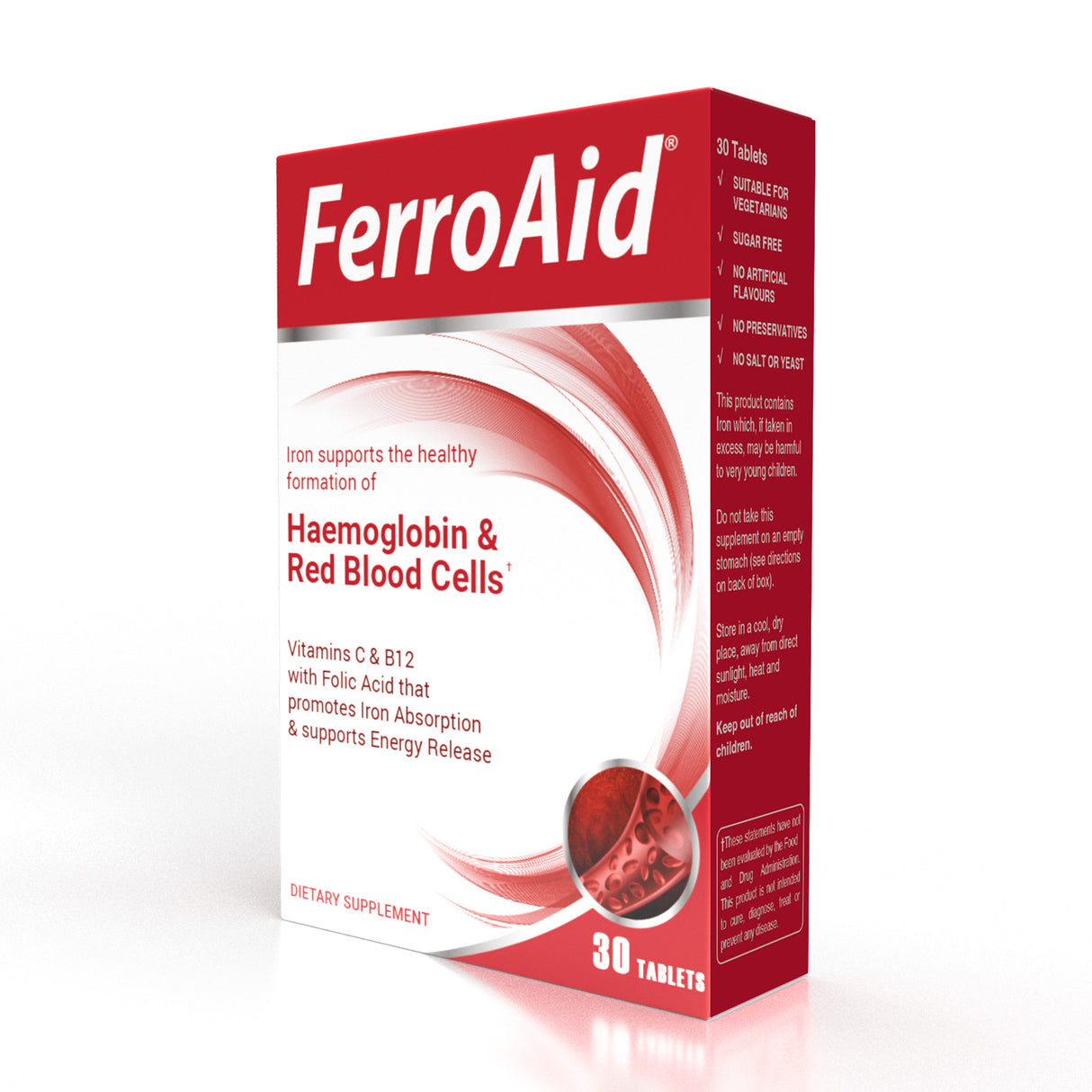 Vital Healthcare Ferroaid Iron Support - 30 Tabs