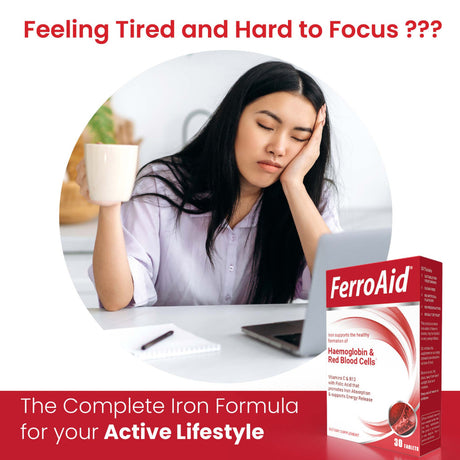 Vital Healthcare Ferroaid Iron Support - 30 Tabs