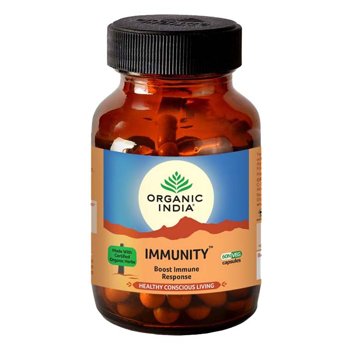 Organic India Immunity Immune Support  - 90 Capsules