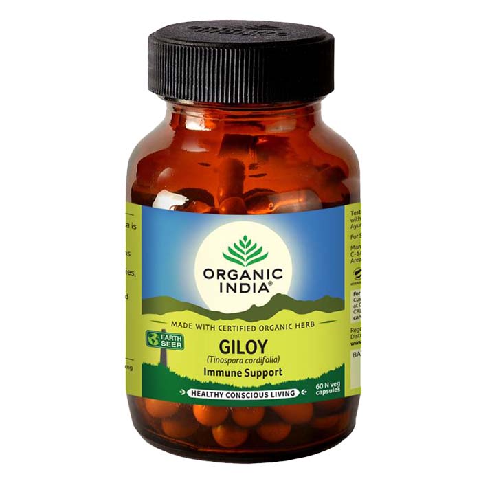 Organic India Giloy (Tinospora Cordifolia) - 90 Capsules