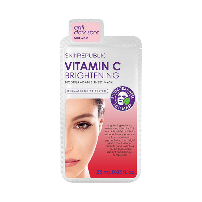 Skin Republic Brightening Vitamin C Face Mask Sheet - 25ml