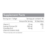 Radiant Platinum Evening Primrose Oil 500mg 90 Softgel