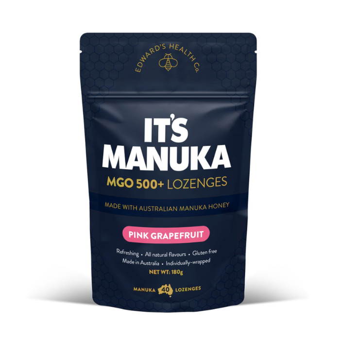 Its Manuka MGO 500+ Lozenges Pink Grapefruit 16s