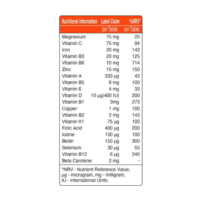 Vital Healthcare Vital Pregna Original - 30 Tablets