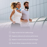 Radiant Platinum L-Carnitine 500mg, Fat Metabolism, Energy Booster & Weight Management Support - 90 Capsules