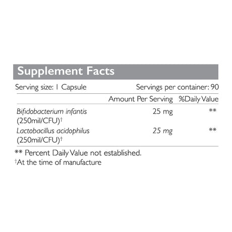 Radiant Platinum Advanced Probiotic Acidophilus 90 Caps