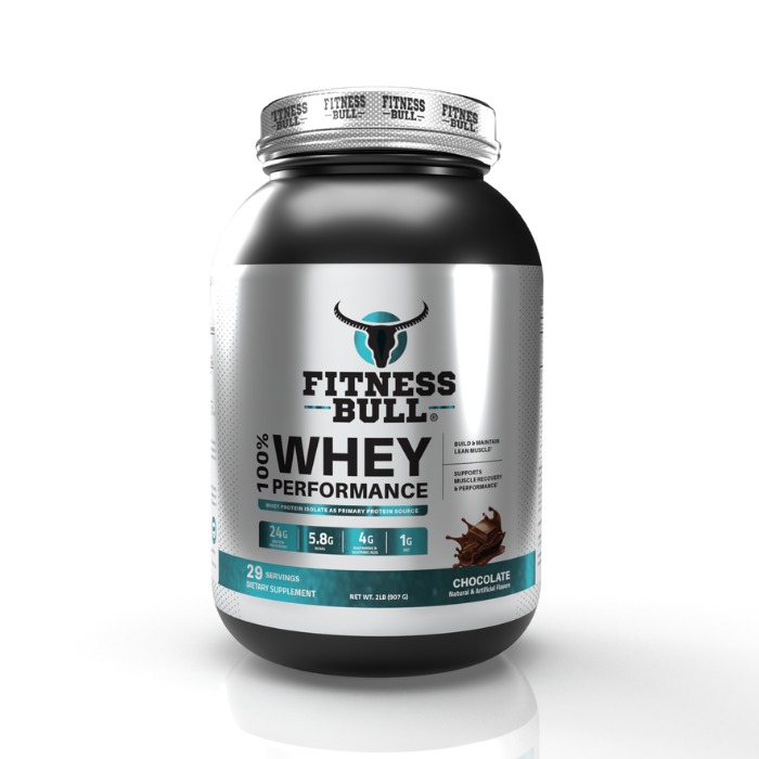 Fitness Bull 100% Whey Protein Chocolate 2LB