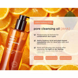 Hanskin Pore Cleansing Oil AHA Rich & Moist 300ml