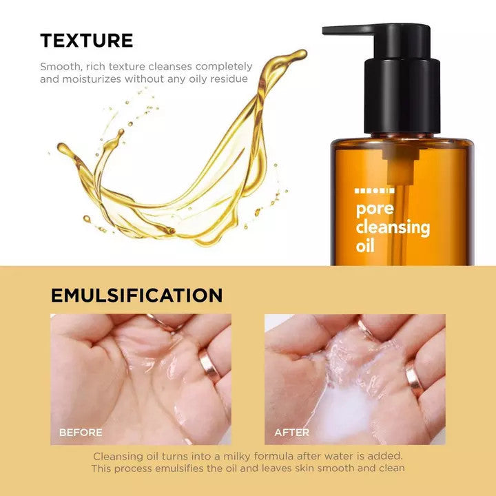 Hanskin Pore Cleansing Oil AHA Rich & Moist 300ml