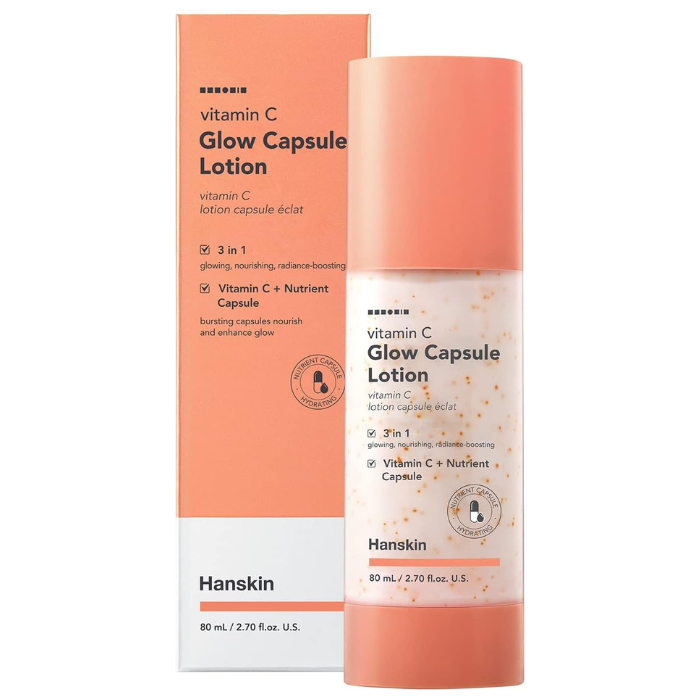 Hanskin Vitamin C Glow Capsule Lotion 80ml