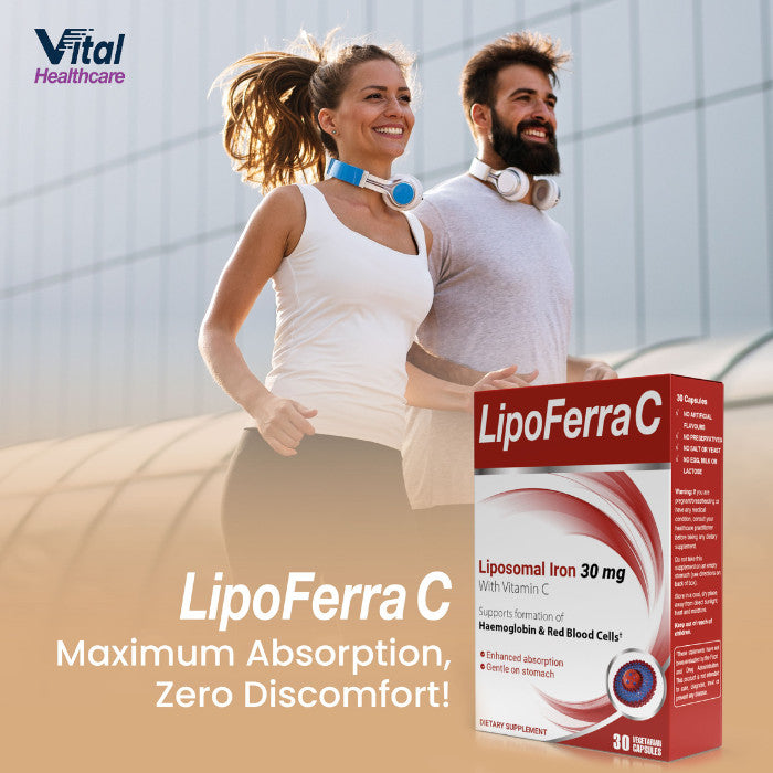 Vital Healthcare Lipoferra C - 30 Capsules