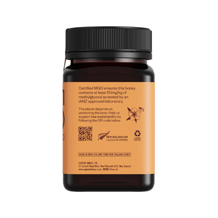 Egmont Honey Multifloral Manuka Honey 50+MGO - 500g