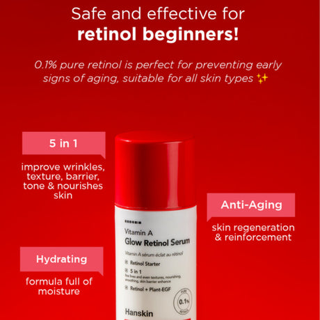 Hanskin Vitamin A Glow Retinol Serum 30ml