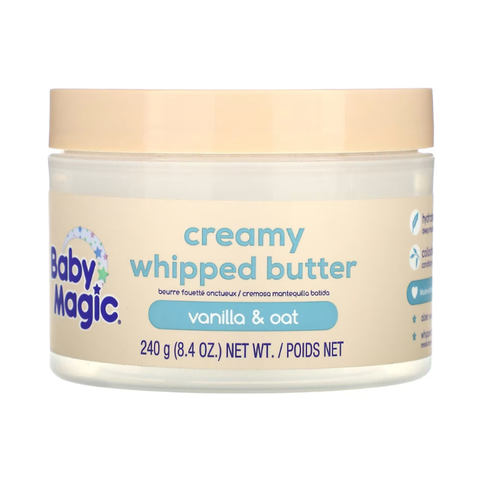 Baby Magic Vanilla Oat Creamy Whipped Butter - 240g