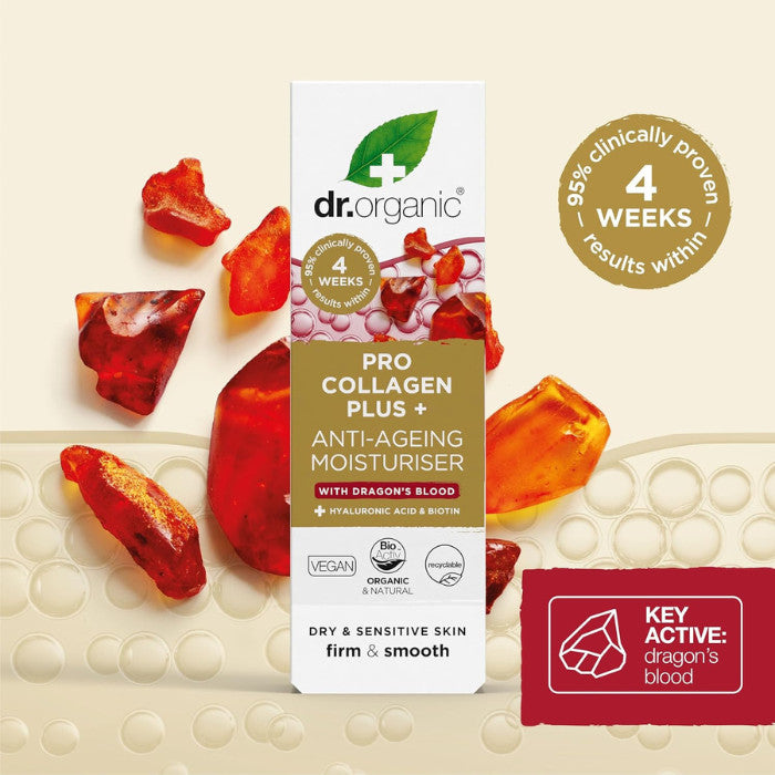 Dr.Organic Pro Collagen Plus Dragons Blood Cream - 50ml
