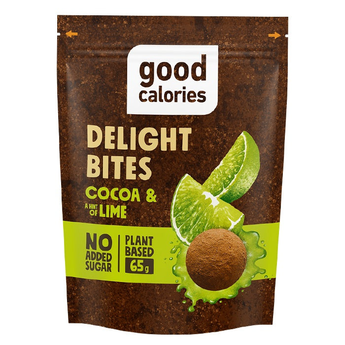 Good Calories Cocoa & Hint of Lime Delight Bites – 65g