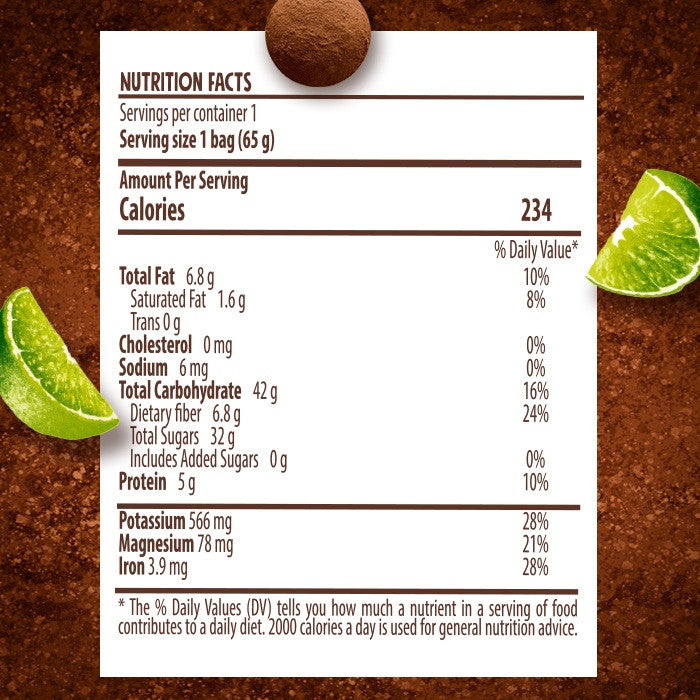 Good Calories Cocoa & Hint of Lime Delight Bites – 65g
