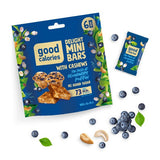Good Calories Delight Mini Bars Blueberry Muffin with Cashews, Source of Potassium & Magnesium, 73 Kcal Per Bar, No Sugar - 102g