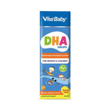 Vital Healthcare Vital Baby DHA Drops, Omega-3 Marine Algae, Vision & Heart Health - 50ml