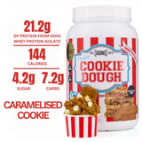 Adonis Gear Protein Cookie Dough Caramelized, High Protein Low Carb Dessert, Muscle Recovery Fuel, 1kg