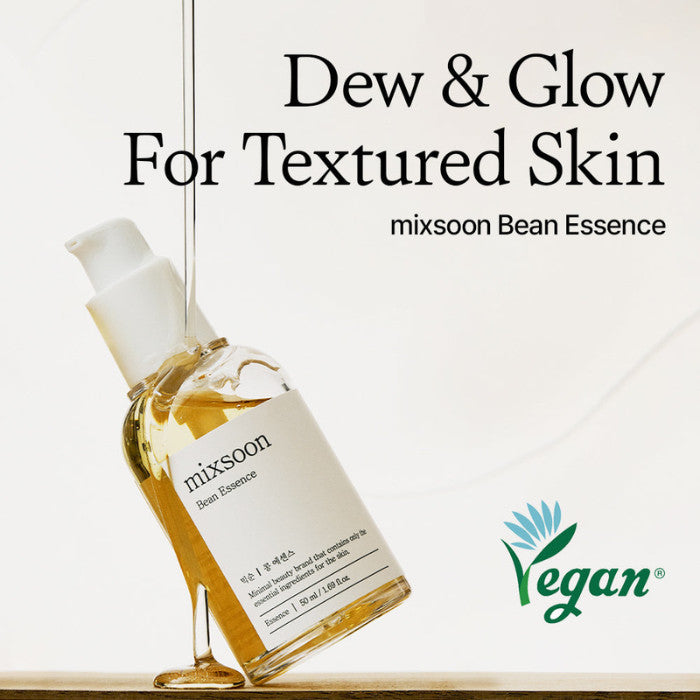 Mixsoon Bean Hydrating and Exfoliating Essence for Smooth, Radiant, Textured Skin - 30ml