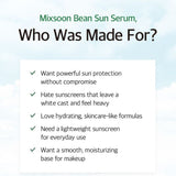 Mixsoon Bean Sun Serum (SPF50+) Lightweight Hydrating Protection with Fermented Soybean Extract - 50ml