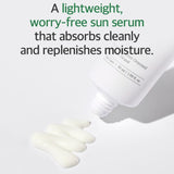 Mixsoon Bean Sun Serum (SPF50+) Lightweight Hydrating Protection with Fermented Soybean Extract - 50ml