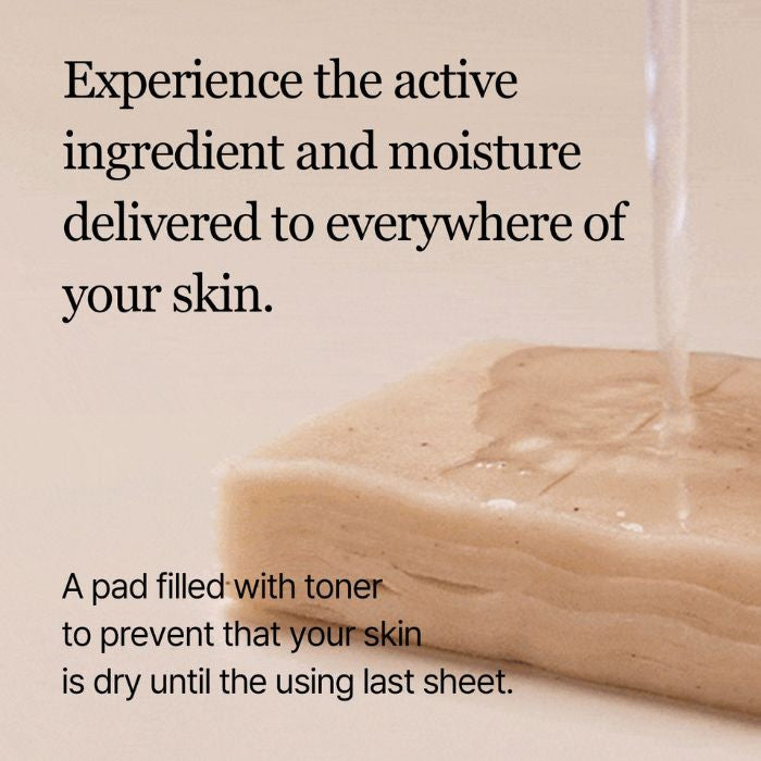 Mixsoon Bean Toner Pad 70s Deep Hydration, Firming, Soothing, and Nourishing - 180ml