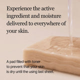 Mixsoon Bean Toner Pad 70s Deep Hydration, Firming, Soothing, and Nourishing - 180ml