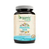 Organic Earth Prenatal DHA for Pregnancy and Lactation Support - 60 Softgels