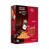 NuGo Dark Chocolate Pretzel Bar 50g, 12g Protein, Gluten Free, No Palm Oil, Pack of 12 pcs
