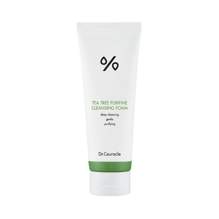 Dr. Ceuracle Tea Tree Purifine Cleansing Foam Mild Sub-Acidic Cleanser for Sensitive Skin 150ml