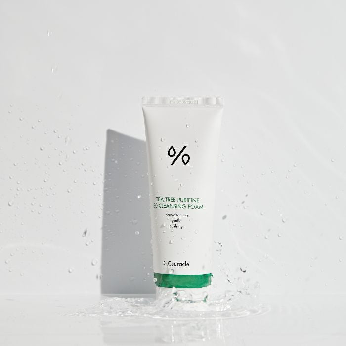 Dr. Ceuracle Tea Tree Purifine Cleansing Foam Mild Sub-Acidic Cleanser for Sensitive Skin 150ml