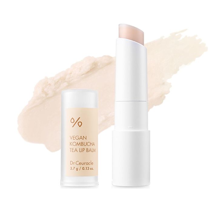 Dr. Ceuracle Vegan Kombucha Tea Lip Balm, Intensive Hydrating Repair for Dry Lips - 3. 7g