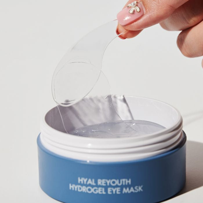 Dr. Ceuracle Hyal Reyouth Hydrogel Eye Mask 90g Deep Hydration and Refreshing Under-Eye Care 60pcs