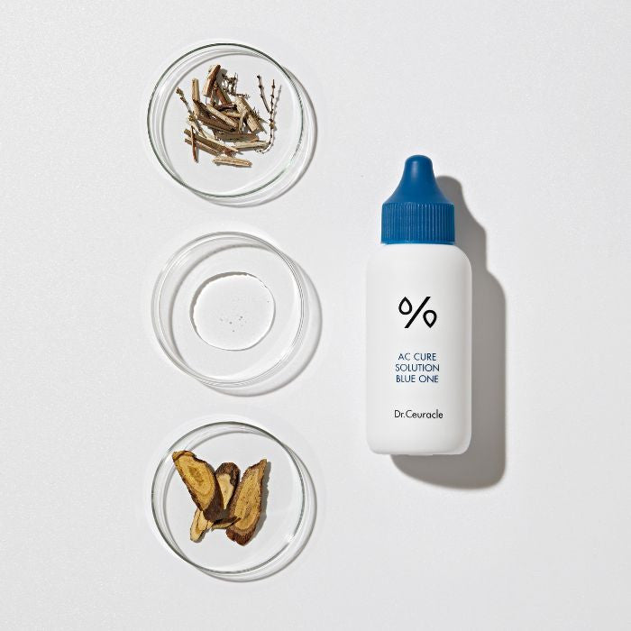 Dr. Ceuracle AC Cure Solution Blue One, Salicylic Acid Spot Treatment for Acne and Blemishes - 50ml