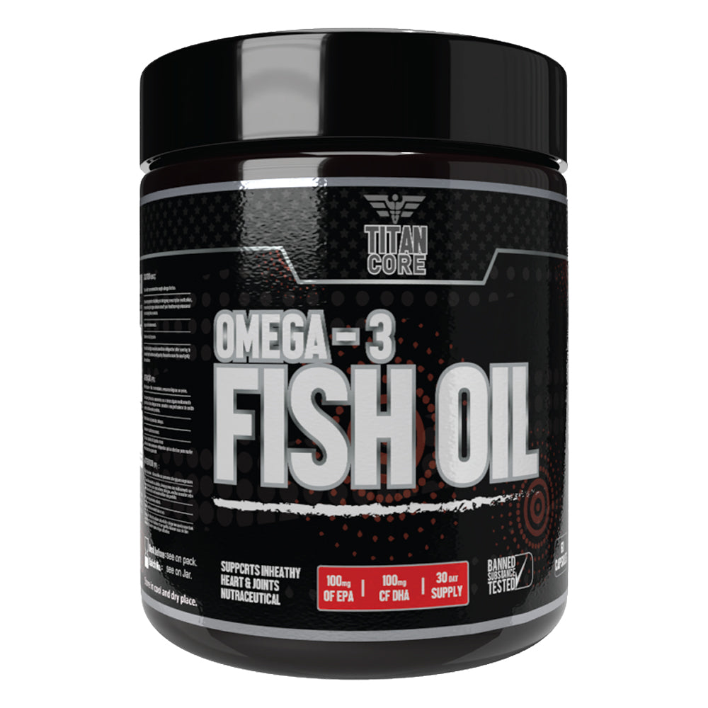 TitanCore Omega-3 Fish Oil - 60 Capsules