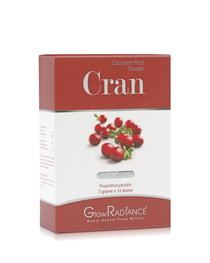 Glow Radiance Cran Powder Sachets 7gm X 12’s