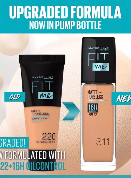 Maybelline New York Fit Me Matte Poreless Foundation 110