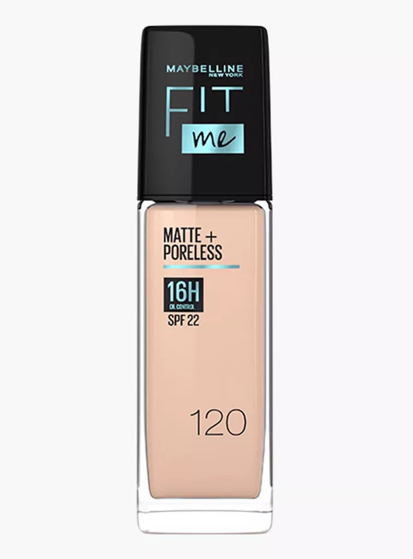 Maybelline New York Fit Me Matte Poreless Foundation 120