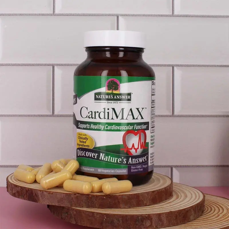 Nature's Answer Cardimax Vegetarian Capsules For Healthy Heart, Pack of 60's Nature's Answer