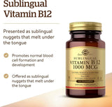 Solgar Vitamin B12 Nuggets 1000 Mcg, 100S