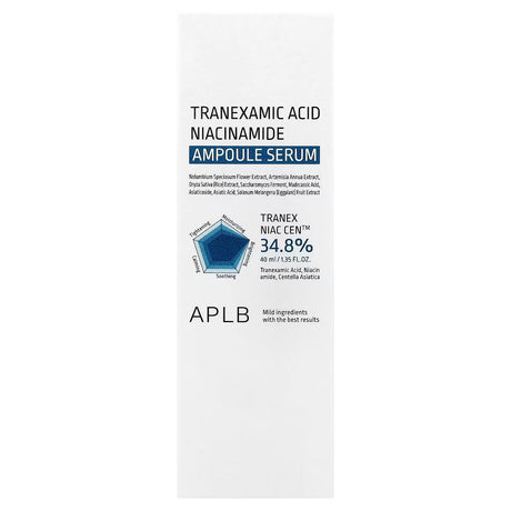 APLB, Tranexamic Acid Niacinamide Ampoule Serum , 1.35 fl oz (40 ml) APLB